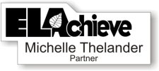 (image for) E.L. Achieve Shaped Badge