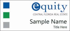 (image for) Equity Real Estate White Square Corner badge