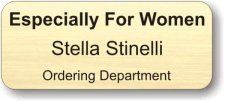 (image for) Especially For Women Gold Badge