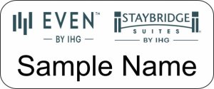 (image for) Staybridge suites & Even Hotels Logo Standard White Badge