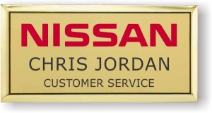 (image for) Nissan Executive Gold Badge Logo A