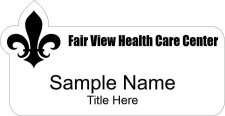 (image for) Fair View Health Care Center Shaped White badge