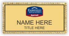 (image for) Fairfield Inn & Suites Gold Bling Badge