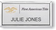 (image for) First American Title Standard Executive Silver Badge