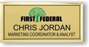 (image for) First Federal Executive Gold Badge