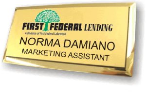 (image for) First Federal of Lakewood Lending Logo Gold Executive