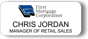 (image for) First Mortgage Corporation White Badge
