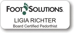 (image for) Foot Solutions White Badge