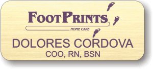 (image for) Footprints Home Care Gold Badge