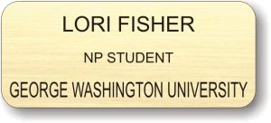 (image for) George Washington Univ. Gold Badge