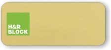 (image for) H&R Block Gold Regular Logo Only Badge