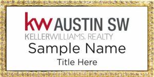 (image for) Keller Williams Austin SW Gold Bling Badge