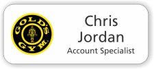 (image for) Gold's Gym White Badge