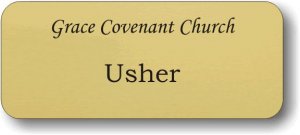 (image for) Grace Covenant Church Gold Badge