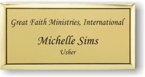 (image for) Great Faith Ministries, International Executive Gold Badge