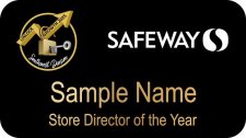 (image for) Unlock Growth Safeway Black Name Badge