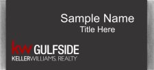 (image for) Keller Williams Gulfside Large Silver Meridian Black Badge