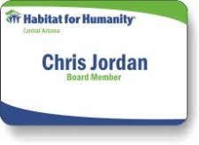 (image for) Habitat for Humanity Central Arizona Large Badge