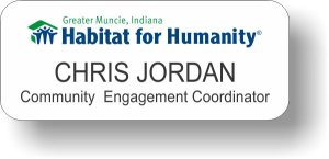 (image for) Habitat for Humanity of Muncie, Indiana White Badge