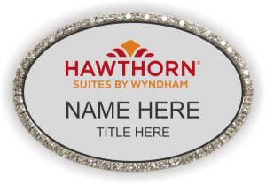 (image for) Hawthorn Suites By Wyndam Oval Silver Bling Badge