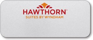 (image for) Hawthorn Suites By Wyndam Silver Logo Only Badge
