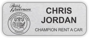 (image for) Headquarter Toyota Silver Badge (Champion Rent A Car)