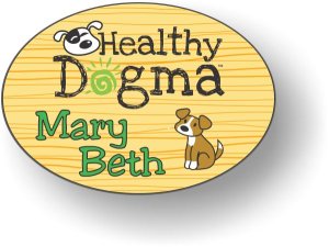 (image for) Healthy Dogma Full Color Oval Badge