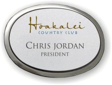 (image for) Hoakalei Country Club Executive Oval Silver Badge