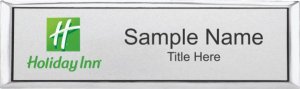(image for) Holiday Inn Small Executive Silver Badge - One-Line Name