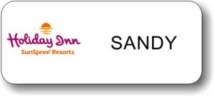 (image for) #WN - Holiday Inn SunSpree White Badge (Logo A)