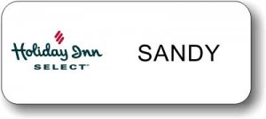 (image for) #WN - Holiday Inn Select White Badge (Logo F)
