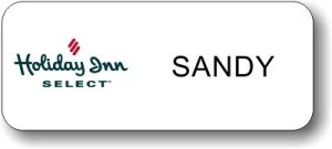 (image for) #WN - Holiday Inn Select White Badge (Logo F)