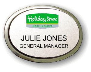 (image for) #OVMBS - Holiday Inn Hotels & Resorts Silver Oval Frame (Logo G)