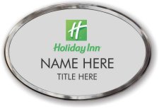 (image for) Holiday Inn Oval Silver Polished Prestige Badge