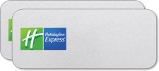 (image for) Holiday Inn Express Pack of 25 Logo Only Silver Badges