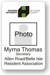 (image for) Housing Authority of Fulton Photo ID Badge