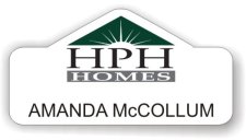 (image for) HPH Standard No Extra Logo Shaped Badge
