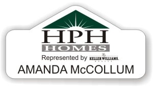 (image for) HPH Shaped Badge With Keller Williams Logo