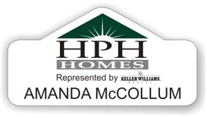 (image for) HPH Shaped Badge With Keller Williams Logo