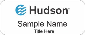 (image for) OdysseyRe (Hudson Insurance) Standard White badge - With Title