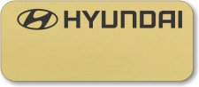 (image for) Hyundai Gold Logo Only Badge (Logo A)
