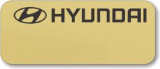 (image for) Hyundai Gold Logo Only Badge (Logo A)