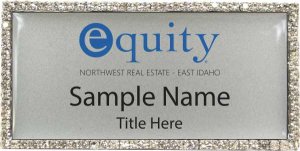 (image for) Equity Real Estate Bling Silver Badge
