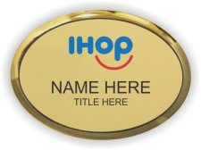 (image for) IHOP Oval Executive Gold Badge