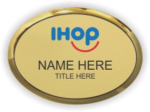 (image for) IHOP Oval Executive Gold Badge