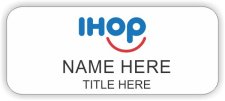 (image for) IHOP White Badge