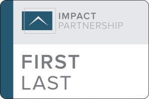 (image for) Impact Partnership Standard Other Badge