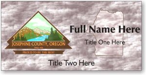 (image for) Josephine County Two Tile Full Color Badge