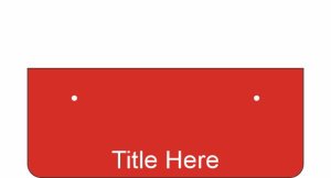 (image for) Junior League of Asheville Red Dropbar for Title