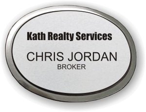 (image for) Kath Realty Services Silver Oval Executive Badge